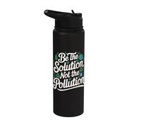 Medio Ambiente Cambio Climático Día de la Stainless Steel Insulated Water Bottle
