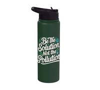 Medio Ambiente Cambio Climático Día de la Stainless Steel Insulated Water Bottle
