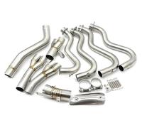 Medio Conector Escape Para S&uzuki GSX-R 1000 2009-2016 Motocicleta Sistema Delantero 51 Mm Slip-on Modificado Conexión Tubo Enlace Tubo Escape