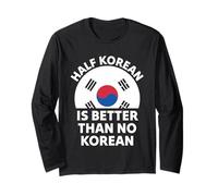 Medio Coreano es Mejor Que ningún Orgullo Divertido Coreano Manga Larga