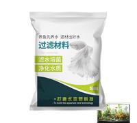 Medio Filtrante Biológico,500 G Con De Malla Y Anillos De Recambio - Medios filtrantes para peces en anillos biológicos - Apto para Estanque Doméstico Agua Salada Exterior Coral Betta Tortuga Camarone