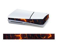 Medio lado pegatina protectora de la piel cubierta de película para Sony PS5 Slim consola, Host Centro de calcomanías de la piel cubierta de la consola de juegos Accesorios (6#)