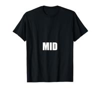 Medio Mediocre Sin Destacar Blunt Camiseta