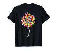 Medio Reino Unido y Guyana Británica Guyana Bandera de Guyana Girasol Camiseta