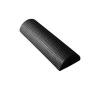 Medio rodillo de alta densidad: cilindro masajeador de ejercicio | Rodillo largo de espuma para gimnasio, recuperación física, estiramiento, muscular, yoga, pilates