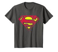Medio Tono con Logotipo de Superman DC Camiseta, Niños, Asfalto, 4 años