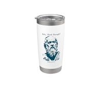 Mediocrates Eeh Filosofía Bastante Buena y divertida Vaso térmico de acero inoxidable de doble pared