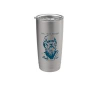 Mediocrates Eeh Filosofía Bastante Buena y divertida Vaso térmico de acero inoxidable de doble pared
