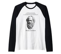 Mediócrates: Si lo mínimo no era lo Suficientemente Bueno - Lazy Logic Camiseta Manga Raglan