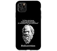 Mediócrates: Si lo mínimo no era lo Suficientemente Bueno - Lazy Logic Carcasa para iPhone 11 Pro MAX