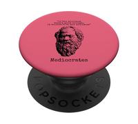 Mediócrates: Si lo mínimo no era lo Suficientemente Bueno - Lazy Logic PopSockets PopGrip Adhesivo