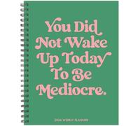 Mediocre 2026 6.5 X 8.5 Weekly Monthly Softcover Planner