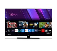 MEDION 125,7 cm (50 Pulgadas) TV QLED (Smart-TV, Dolby Vision HDR, VIDAA Store, Netflix, Prime Video, Disney+, DAZN, Paramount+, DTS X, Dolby Atmos, PVR, Bluetooth), MD 850600
