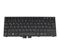 MEDION 40077237 Teclado Original (alemán) Negro/Negro para Akoya E11202