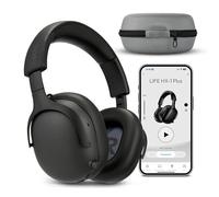 MEDION Auriculares Over Ear HX-1 Plus (inalámbricos, cancelación de Ruido Feed Forward, Bluetooth 6.0, 5+1 preajustes EQ, hasta 100 h de batería, protección contra Salpicaduras IPX4), Negro