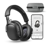 MEDION Auriculares Over Ear HX-1 Pro (inalámbricos, cancelación Activa de Ruido híbrida ANC, Bluetooth 6.0, 7+1 preajustes EQ, hasta 190 h de batería, protección contra Salpicaduras IPX4)