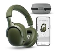 MEDION Auriculares Over Ear HX-1 Pure (Bluetooth, inalámbricos, hasta 100 h de batería, protección contra Salpicaduras IPX4), Verde