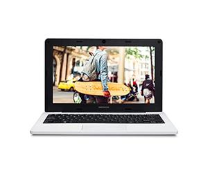 MEDION Classmate E11201 - Ordenador portátil para educación de 11,6" HD (Intel Celeron N3450, 4GB de RAM, 64GB eMMC, Intel HD Graphics, Windows 10 Pro Academic) Color Blanco - Teclado Qwerty Español