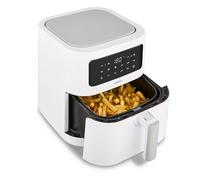MEDION E40 XL freidora de aire caliente (5,2 L, airfryer, 2 150 W, 9 programas automáticos, función horno, fritura sin aceite, panel táctil, pantalla LED), mate