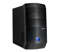 MEDION ERAZER P3615 D - Ordenador de sobremesa (AMD Ryzen 5 1400, 8 GB de RAM, HDD de 1 TB + SSD de 128 GB, NVIDIA GeForce GTX 1050 Ti de 4.096 MB, Windows 10 Home), color negro