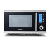 MEDION Microondas con grill (4 en 1, 25 L, 900 W, 1100 W grill, 2500 W convección, 10 programas automáticos, MD 15501) plata