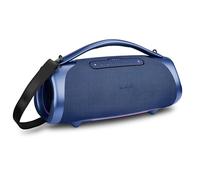 MEDION P61768 Altavoz Bluetooth portátil (batería Recargable, Refuerzo de Graves, Efectos de luz RGB, protección IPX7 contra el Agua y Robusto, Banco de alimentación Integrado, 100 W (RMS) en Total