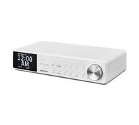 MEDION P66750 Radio de Cocina (Radio de Cocina Dab+, Radio FM con PLL, Pantalla a Color TFT atenuable, Temporizador de cocción, Bluetooth, Tira led, Incl. Material de Montaje) Blanca