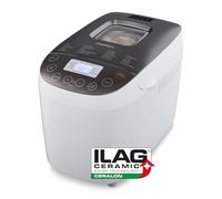 MEDION Panificadora (panificadora, 950 vatios, hasta 1600 g, 20 programas de horneado, 3 niveles de dorado, función mantener caliente, ventana de visualización, preajuste de tiempo, MD 12040)