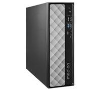 MEDION PC Sobremesa T80. Intel Core i5-12450H. 16GB RAM. 512GB SSD. Wi-Fi 6E. Windows 11. Diseño Potente. Color Negro. MD35423., Incluye Programa de Fiabilidad