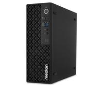 MEDION Picoworx T80 III Mini PC (Slim, Core Ultra 5 226, 16 GB DDR5 RAM, 512 GB SSD, ARC 130 V, USB Type C, WLAN, HDMI 2.0, Gigabit LAN, Windows 11 Pro)