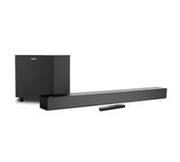 MEDION S61022 Barra de Sonido Dolby Atmos 3.1 con subwoofer inalámbrico (para televisores, Bluetooth 5.3, HDMI eARC CEC, Entrada óptica, AUX, subwoofer inalámbrico 3 x 20 W + 60 W (RMS)