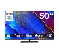 MEDION Televisor 125,7 cm (50 Pulgadas) (Smart TV, 4K, Dolby Vision HDR, Netflix, Prime Video, Disney+, Dolby Atmos, DTS X, Compatible con Google TV, PVR, Bluetooth, MD 850400)