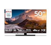 MEDION Televisor QLED 125,7 cm (50 Pulgadas) (Smart TV, 4K, Dolby Vision HDR, Prime Video, Disney+, Dolby Atmos, DTS X, Compatible con Google TV, PVR, Bluetooth, MD 850700)