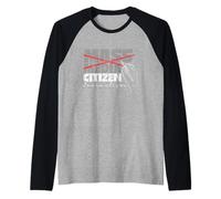 Medios De Comunicación Periodismo Ciudadano Reportero Pulse Camiseta Manga Raglan