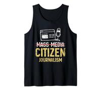 Medios De Comunicación Periodismo Ciudadano Reportero Pulse Camiseta sin Mangas