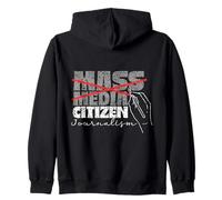 Medios De Comunicación Periodismo Ciudadano Reportero Pulse Sudadera con Capucha