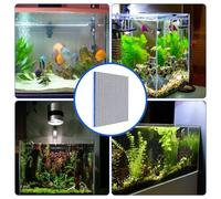 Medios filtrantes para acuarios: Almohadilla Gruesa de algodón 6D, Filtro de Esponja de tamaño | Medio filtrante Reutilizable ecológico, purificación de Agua para peceras, Suministros d