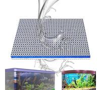 Medios filtrantes para acuarios,medios de filtro para acuarios: almohadilla de filtro para acuario,Hilo filtrante 6D, medios de filtro de algodón cortado a medida, esponja gruesa para un reciclaje