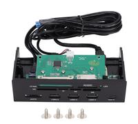 Medios multifuncionales para panel de control para bahía frontal de PC de 5,25", USB 3.0 de alta velocidad, transferencia de datos a velocidad
