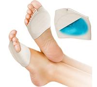 Medipaq® Almohadillas protectoras de gel metatarsiano, 1 par de almohadillas metatarsianas para mujeres y hombres, almohadillas de cojín de bola de pie, almohadillas de neuroma Mortons