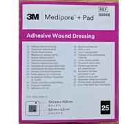 medipore Plus Pad 3566e - Apósito esterilizado (25 St