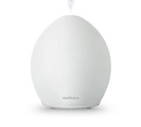 Medisana AD 635 Difusor de aromas, Vidrio mate, Ambientador, Lámpara de fragancia con timer, Fragancia ambiental eléctrica, Aceites esenciales, Luz bienestar en 6 colores, 100 ml