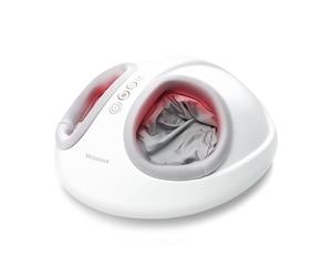 Medisana FM 888 Masajeador de pies Shiatsu, eléctrico, función de luz roja, función de calor, 2 velocidades, masaje shiatsu y de compresión para pies y planta del pie
