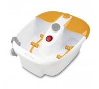 medisana FS 883 Spa para pies con masaje de reflexología podal - baño de pies eléctrico, función calefacción de agua, masaje de vibración, accesorios de pedicura, con masaje y calentador