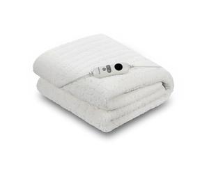 medisana HU 672 calefacción bajo la cama, calienta cama 150 x 80 cm | apagado automático, protección contra sobrecalentamiento, 4 niveles de temperatura, lavable, apto todos colchones estándar