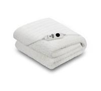 Medisana HU 672 Calefacción de manta súper esponjoso, 150 x 80 cm, apagado automático, protección contra el sobrecalentamiento, 4 ajustes de temperatura, lavable, para todos los colchones estándar