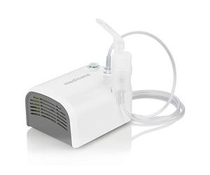 medisana IN 520 inhalador, nebulizador compresor con boquilla y mascarilla para adultos y niños, para resfriados o asma con amplios accesorios