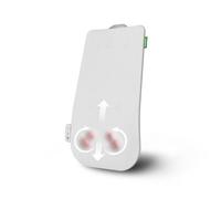 medisana MC 600 masajeador cervical y espalda con calor, masajeador Shiatsu con superficie de masaje extra grande, cojin cervical de masaje para espalda, cintura y hombros, fácil de transportar