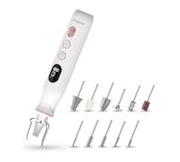 medisana MP 940 set eléctrico de manicura y pedicura, torno para uñas, lima electrica, kit de uñas para el cuidado de manos y pies y el tratamiento de uñas, cutículas y callosidades