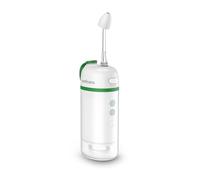 medisana NI 200 ducha nasal eléctrica plegable para adulto, niños y bebe, jeringa lavado nasal, aspirador nasal para la limpieza nasal con diseño plegable